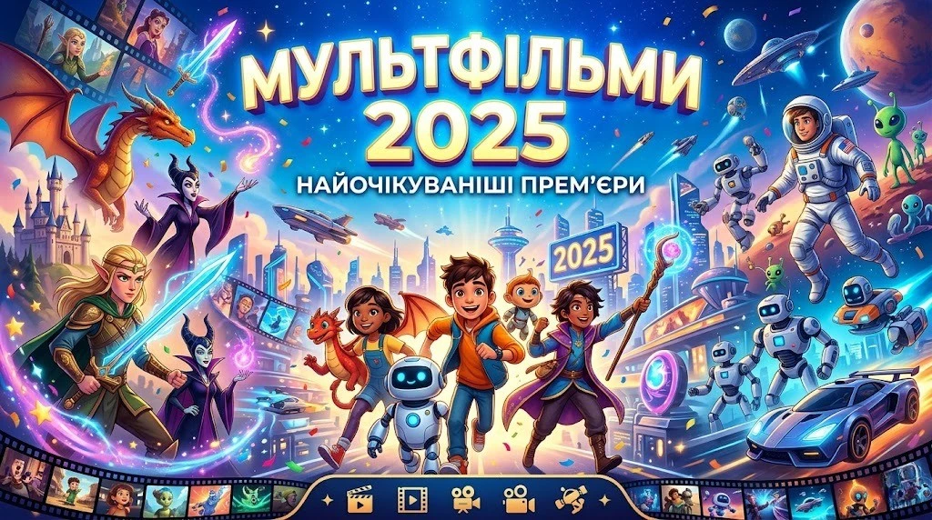 Мультфільми 25-го року: від аніме до сімейних пригод