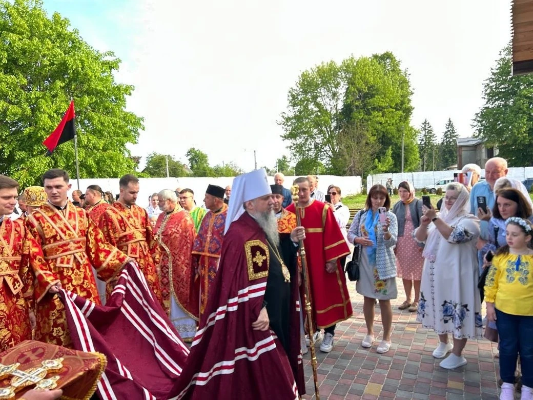 В Овручі Митрополит Епіфаній освятив новозведений єдиний храм ПЦУ