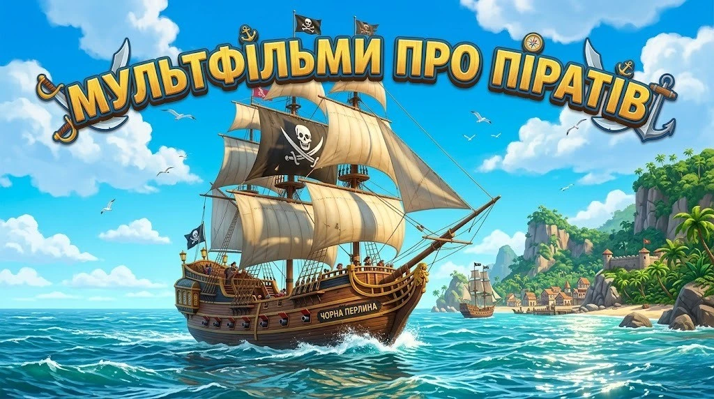 Мультфільми про піратів що не дадуть нудьгувати