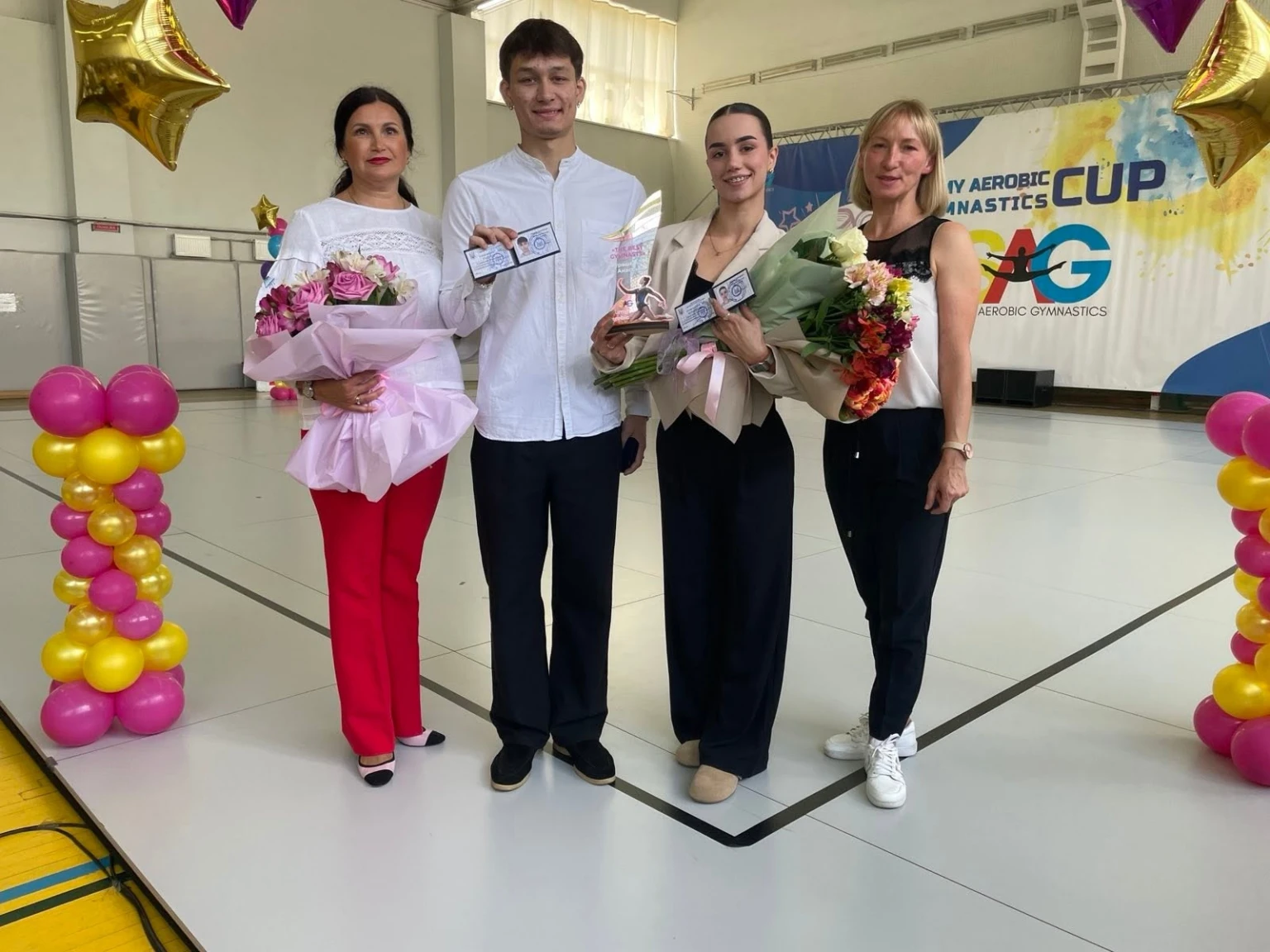 Високі відзнаки для зірок аеробіки Сум